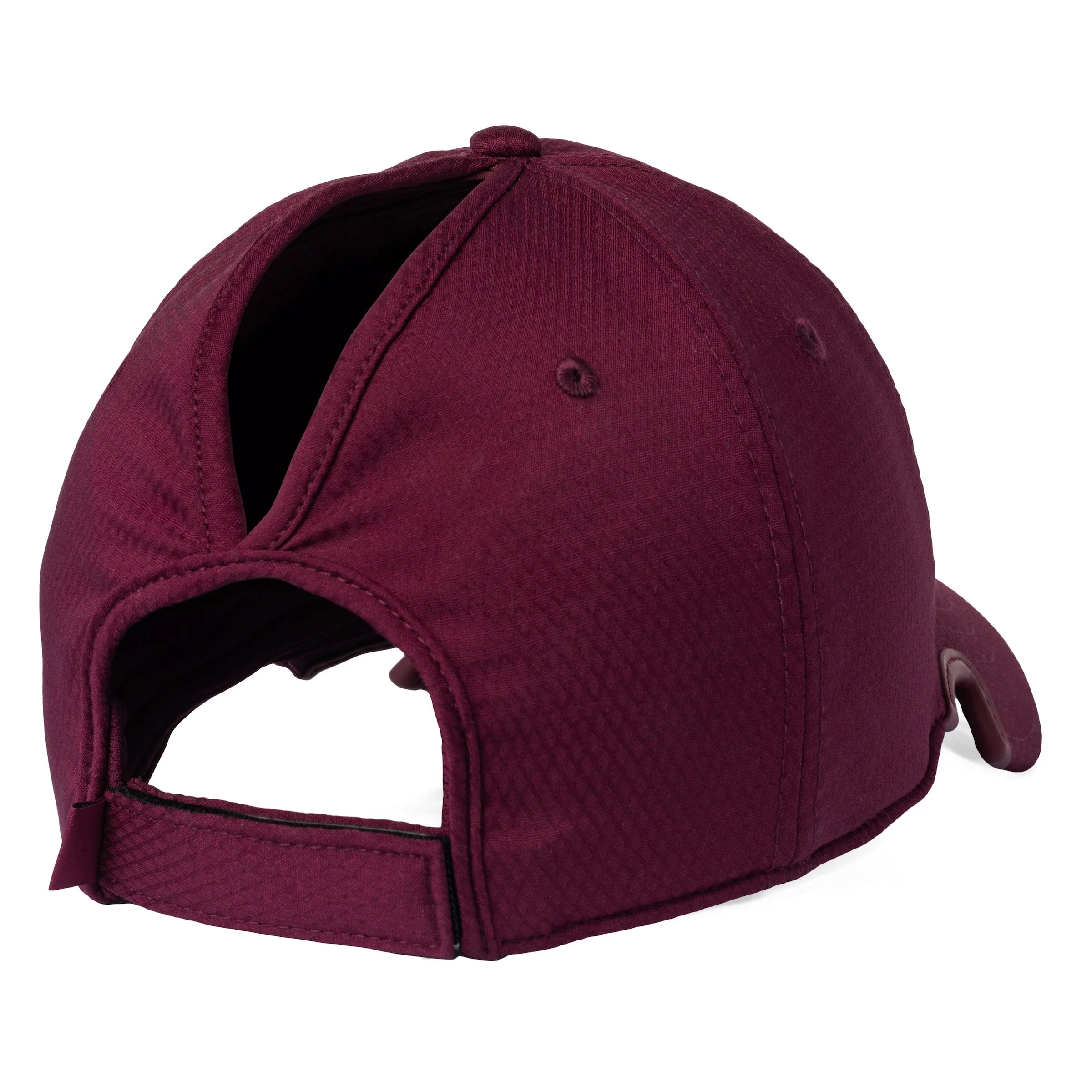 Notch Classic Adjustable Athlete Burgundy Ponytail - Image 2