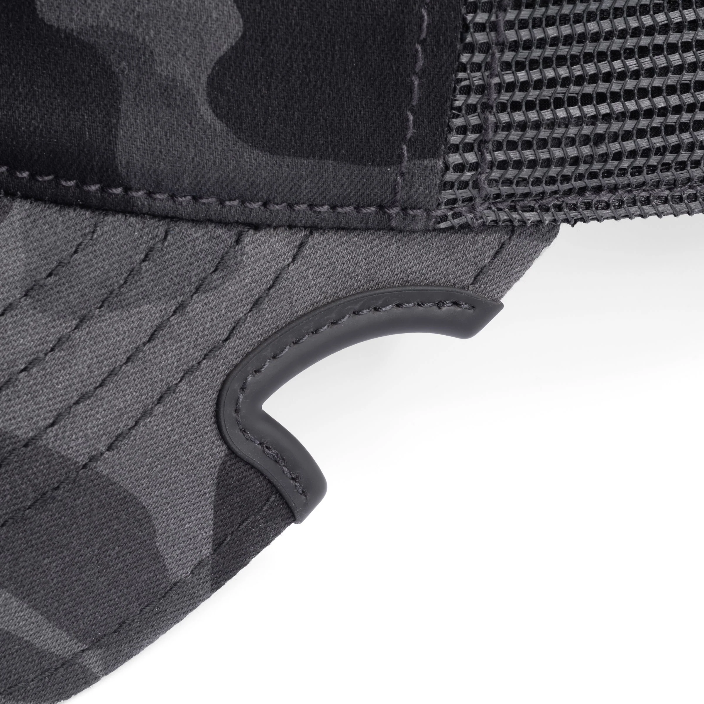 Notch Classic Adjustable Black Camo Ponytail Blank - Image 4
