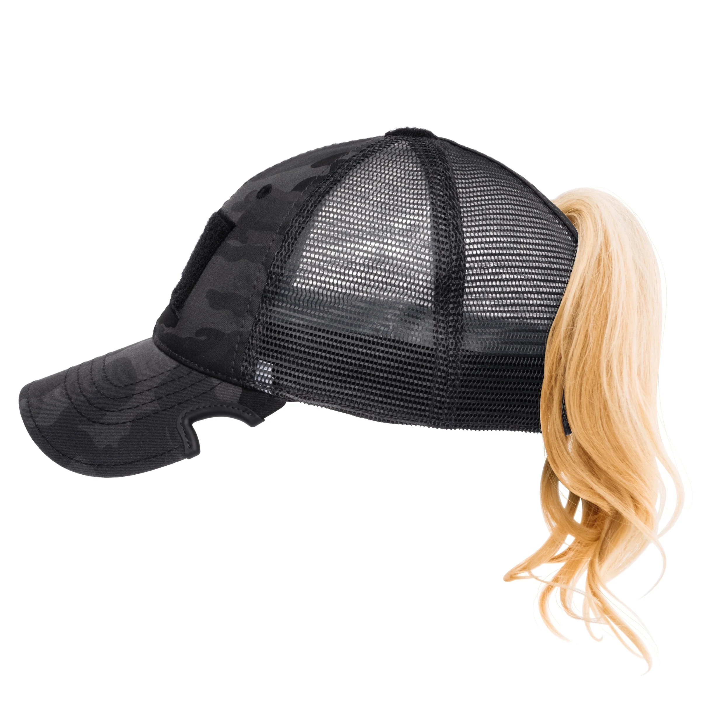 Notch Classic Adjustable Black Camo Ponytail Operator - Image 3