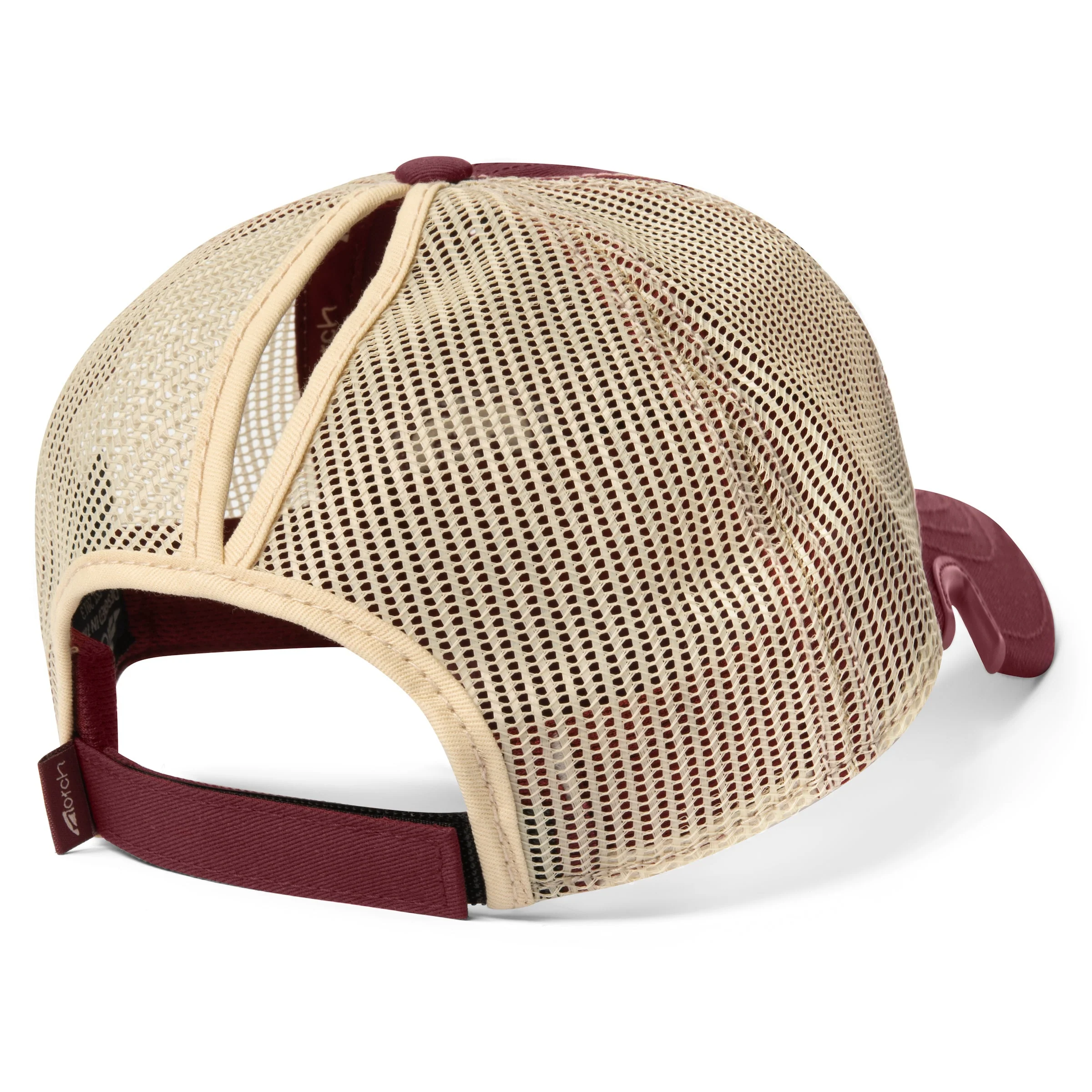 Notch Classic Adjustable Merlot Ponytail - Image 2