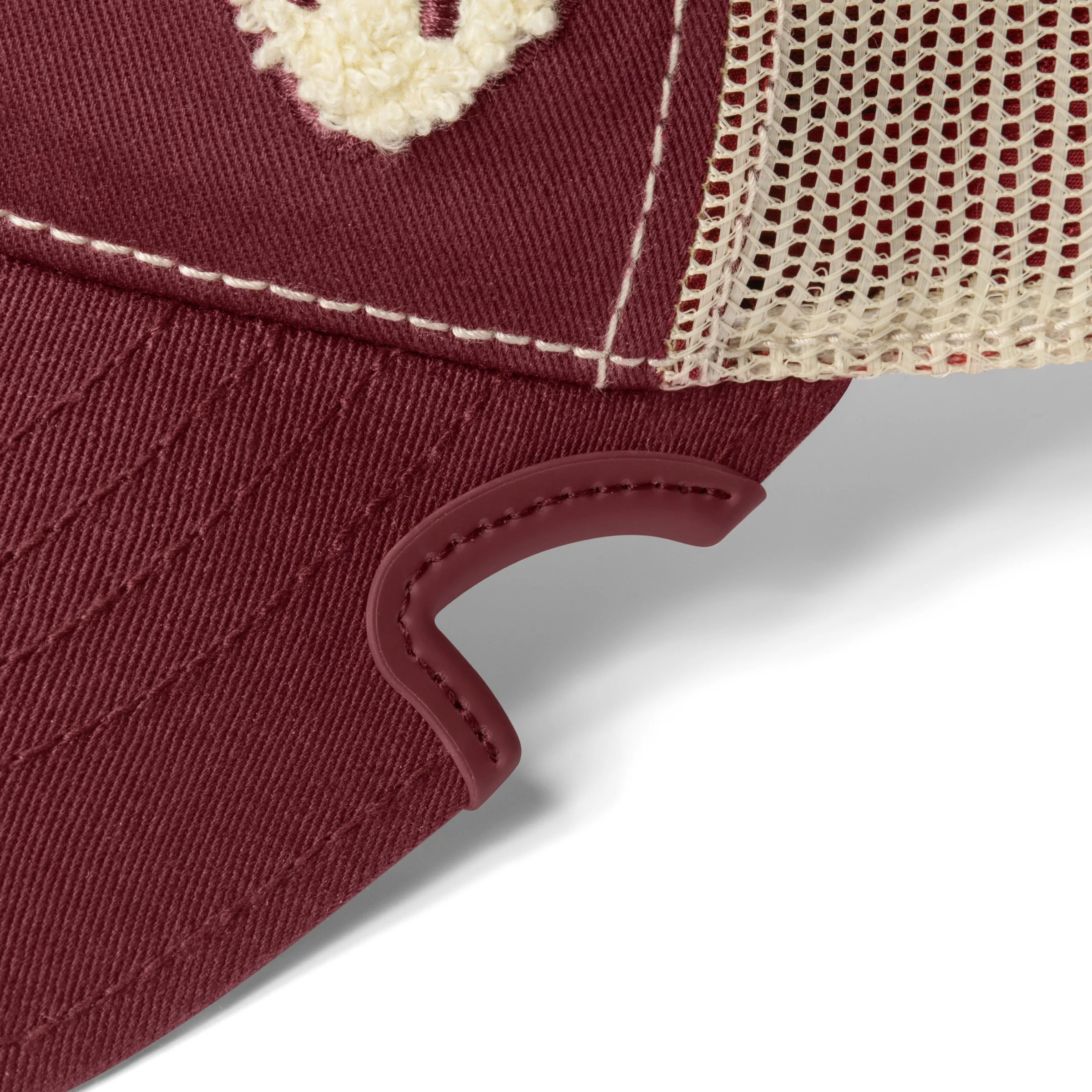 Notch Classic Adjustable Merlot Ponytail - Image 4
