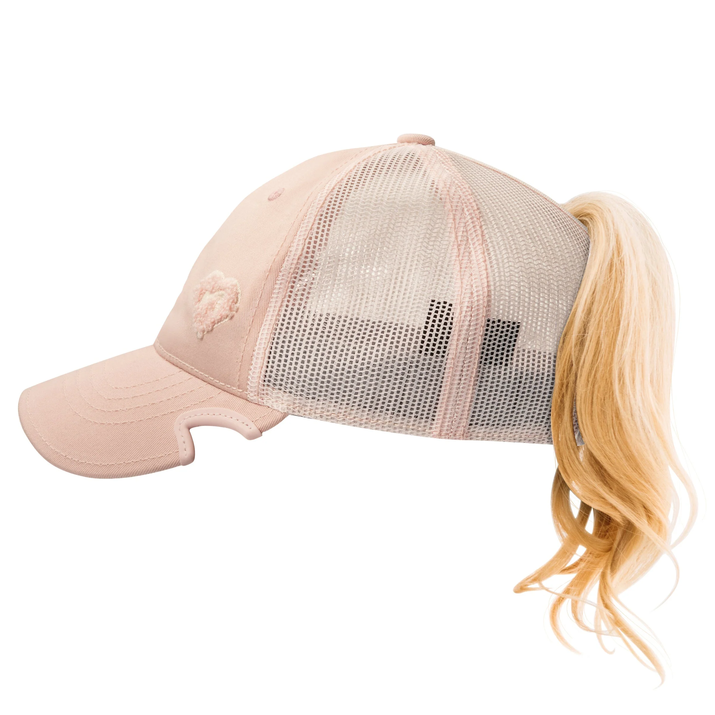 Notch Classic Adjustable Pale Pink Ponytail - Image 3
