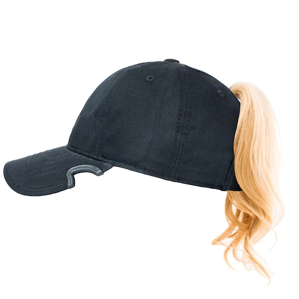 Notch Classic Adjustable Navy Ponytail Blank - Image 3