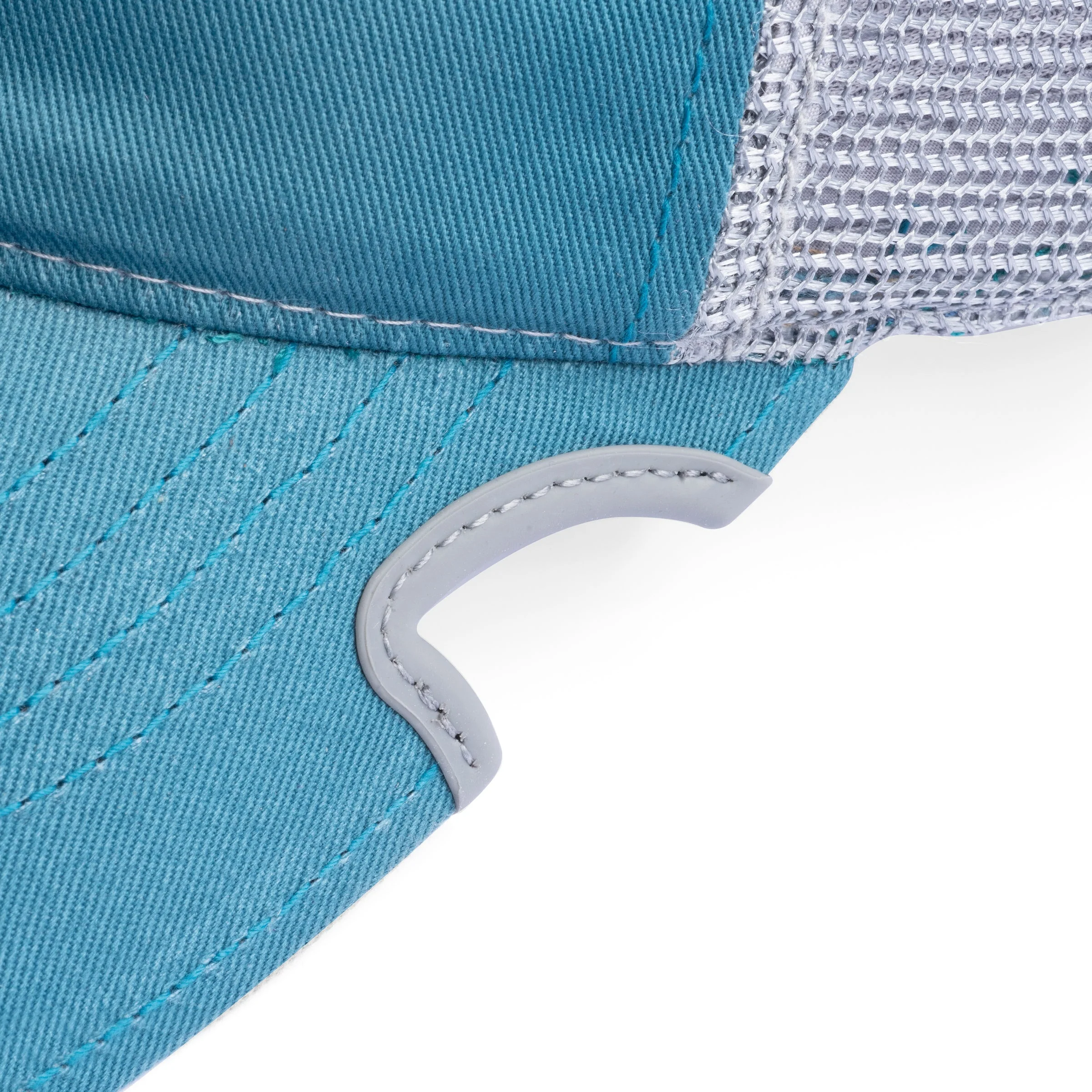 Notch Classic Adjustable Teal/Grey Ponytail - Image 4