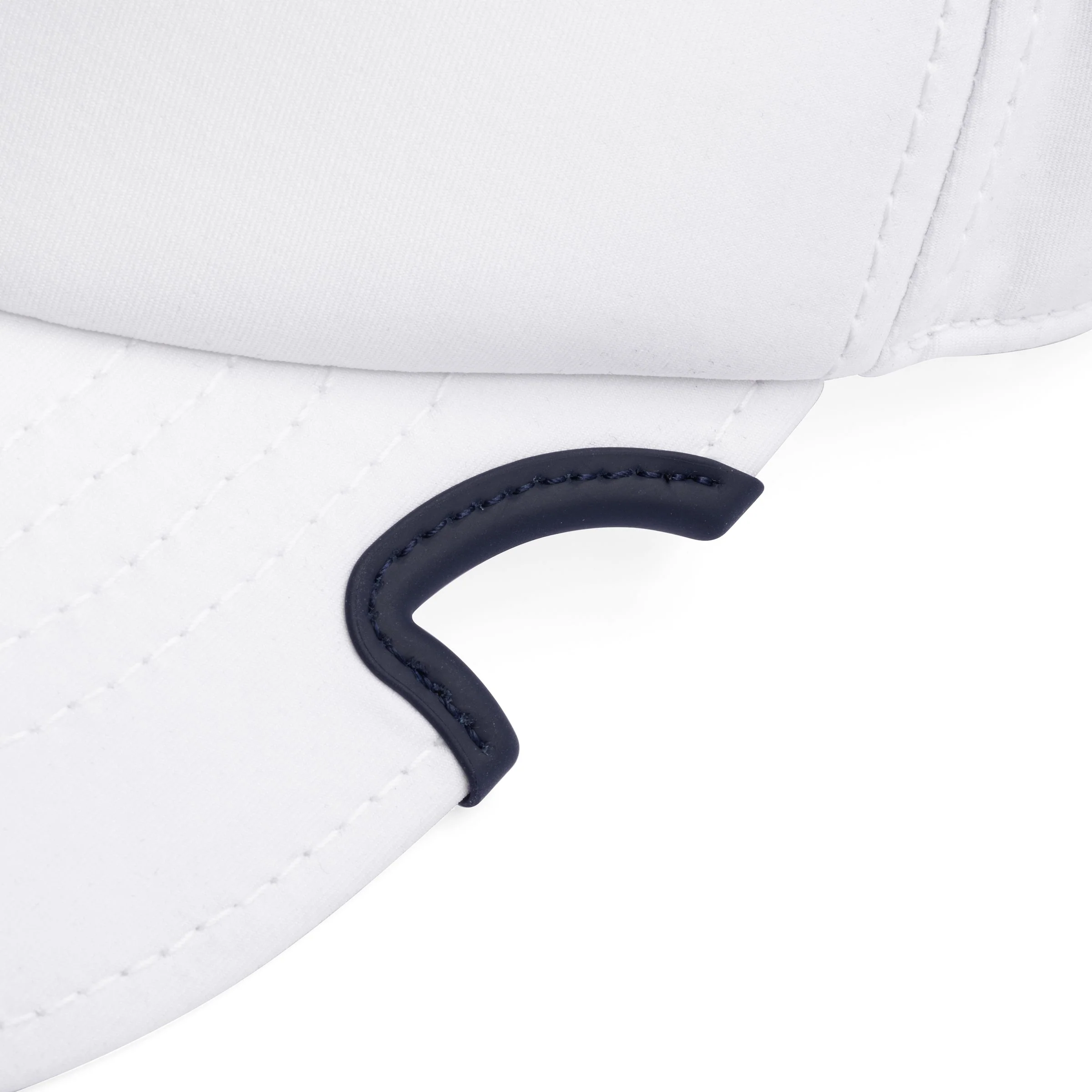 Notch Classic Adjustable White/Navy Visor - Image 3