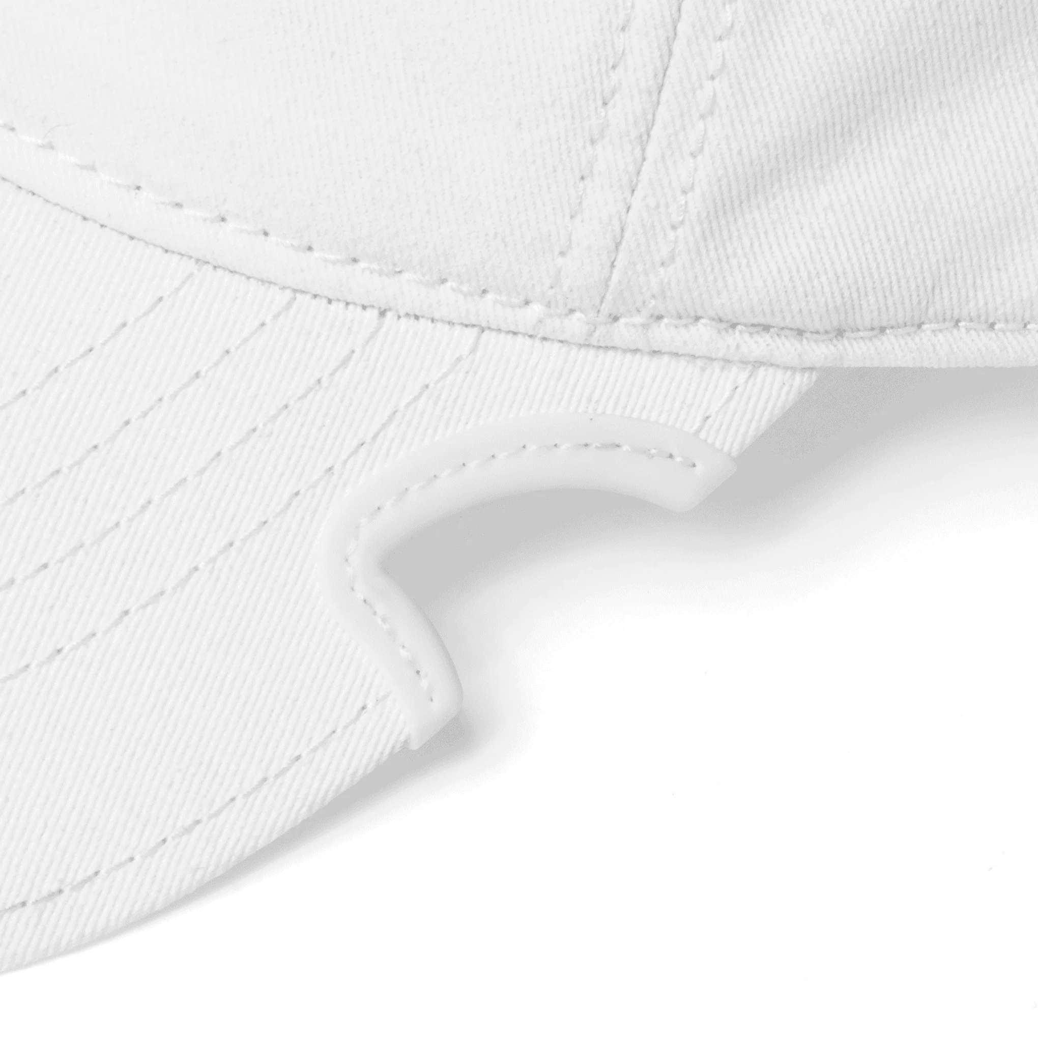 Notch Classic Adjustable White Ponytail - Image 4