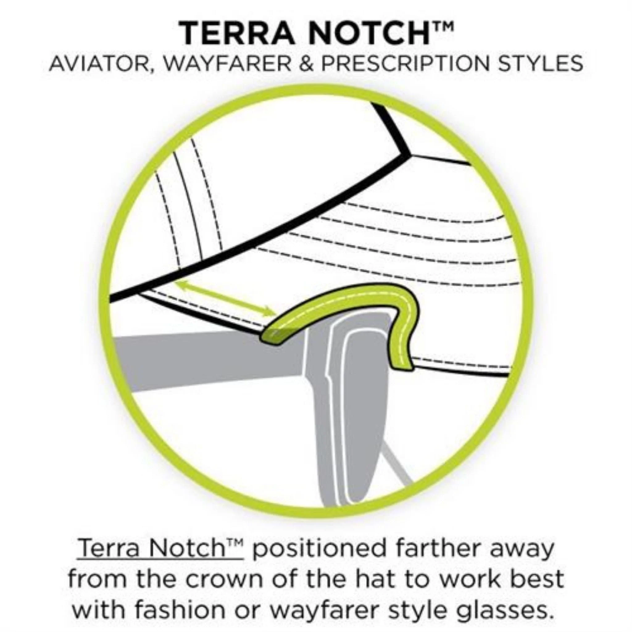 Notch Classic Adjustable White Ponytail - Image 6